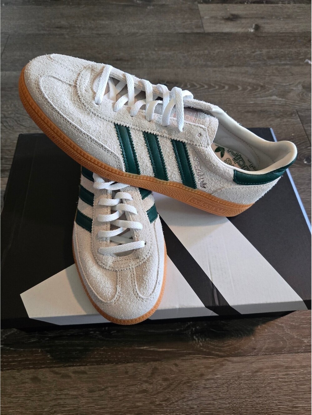 adidas Handball Spezial JS0242 Alumina Green Gum Suede W7